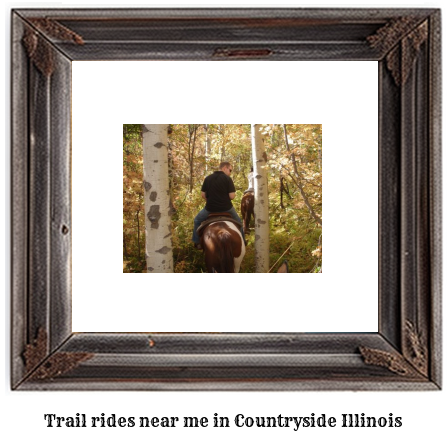 trail rides near me in Countryside, Illinois